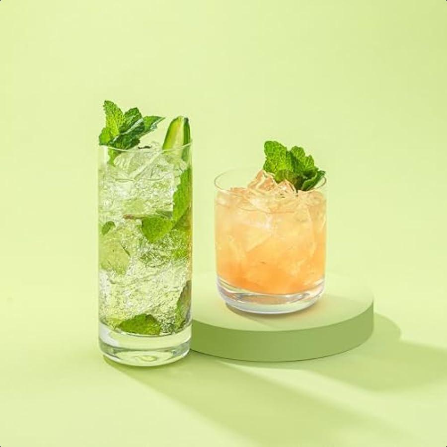 

Бокалы хайбол Faye 13 унций 6 шт. Наборы высоких стаканов. Хрустальные стаканы для питья без свинца. Стаканы для воды Стаканы для мохито Стаканы для Тома Коллинза United States