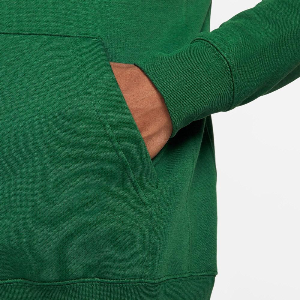 Nike Logo Print Hooded Sweatshirt Men Sweatshirt Canyon-Green BV2974-341