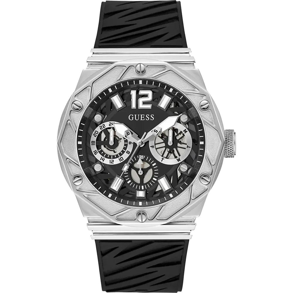 GUESS Trend Black Stainless Steel Men s Quartz Watch GW0634G1 чёрный