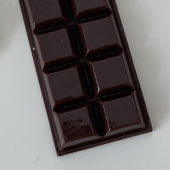 Simulated Chocolate Keychain Pendant Mini Realistic Chocolate Charm for Bags