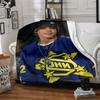 Star Power Sports Jersey Blanket Soft Throw Blanket For Home Bedroom Bed Sofa Travel Office Solid Christmas Blanket