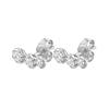 Gold Filled Silver Color Hoop Earrings For Women Stud Earring Zircon Piercing Drop Earings Personalized Jewelry Wholesale