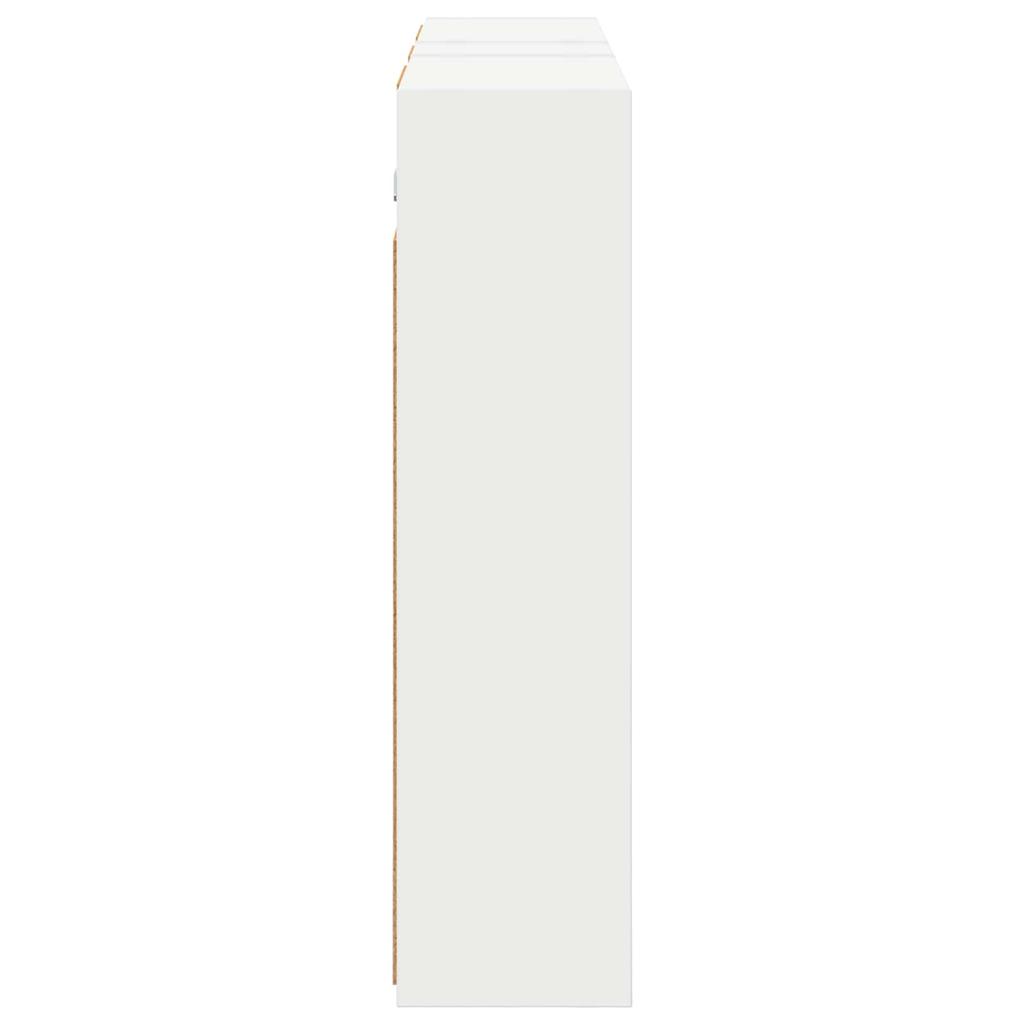 Bathroom Cabinet Set 3 Pcs 106 X 16 X 62.5 Cm Engineered Wood