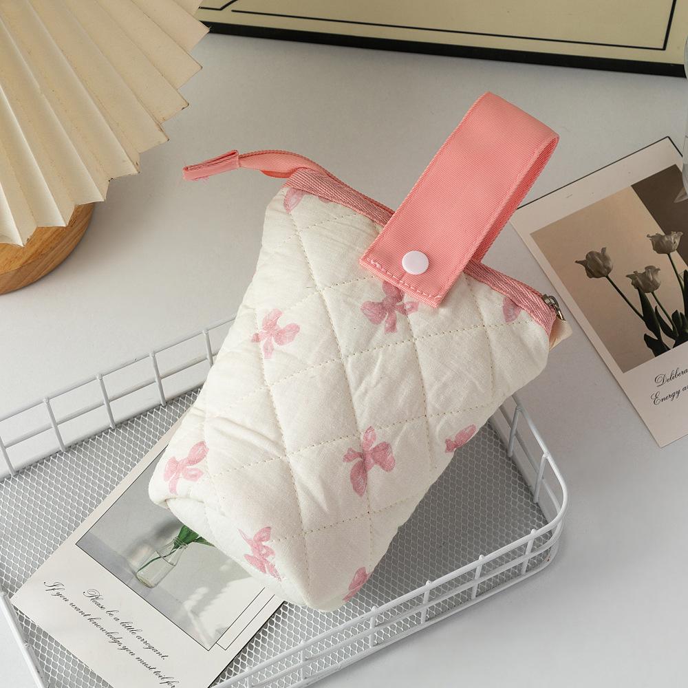 Bow Knot Large Capacity Folding Pencil Case - Stylish Student Stationery Organizer