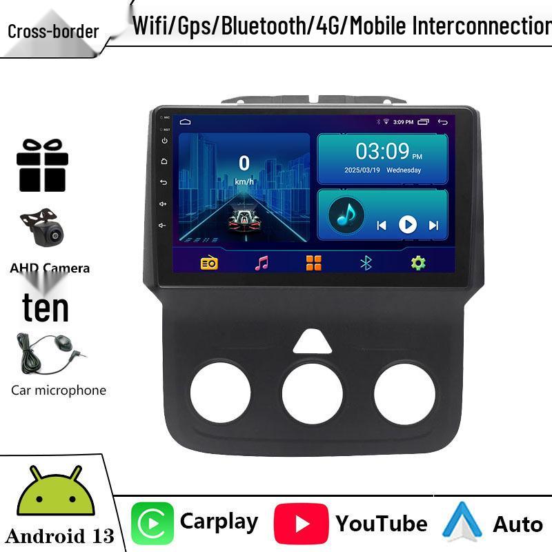 Dodge Ram (2013-2018) Android Large Screen GPS Navigation & Bluetooth Carplay with Reversing Camera