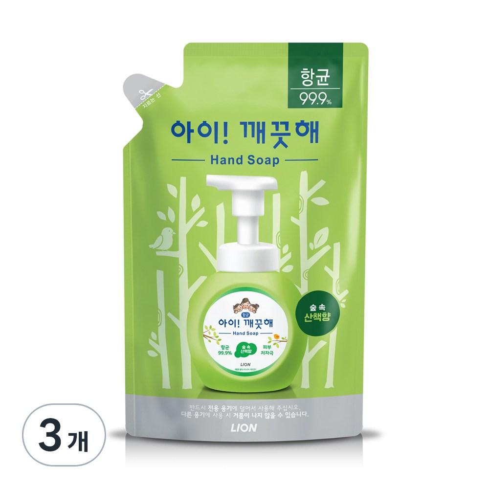 Kids Clean Hand Soap Refill, Forest Walk Scent, 3, 450ml