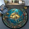 Underwater Adventure Round Area Rug Under Office Chairs Bedroom Living Room Home Decor