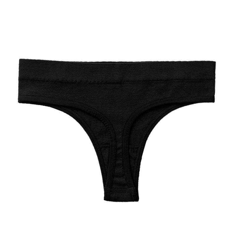 

Женские сексуальные хлопковые стринги, однотонные женские трусики в полоску с низкой талией, дышащие стринги, мягкое нижнее белье, женское нижнее белье L