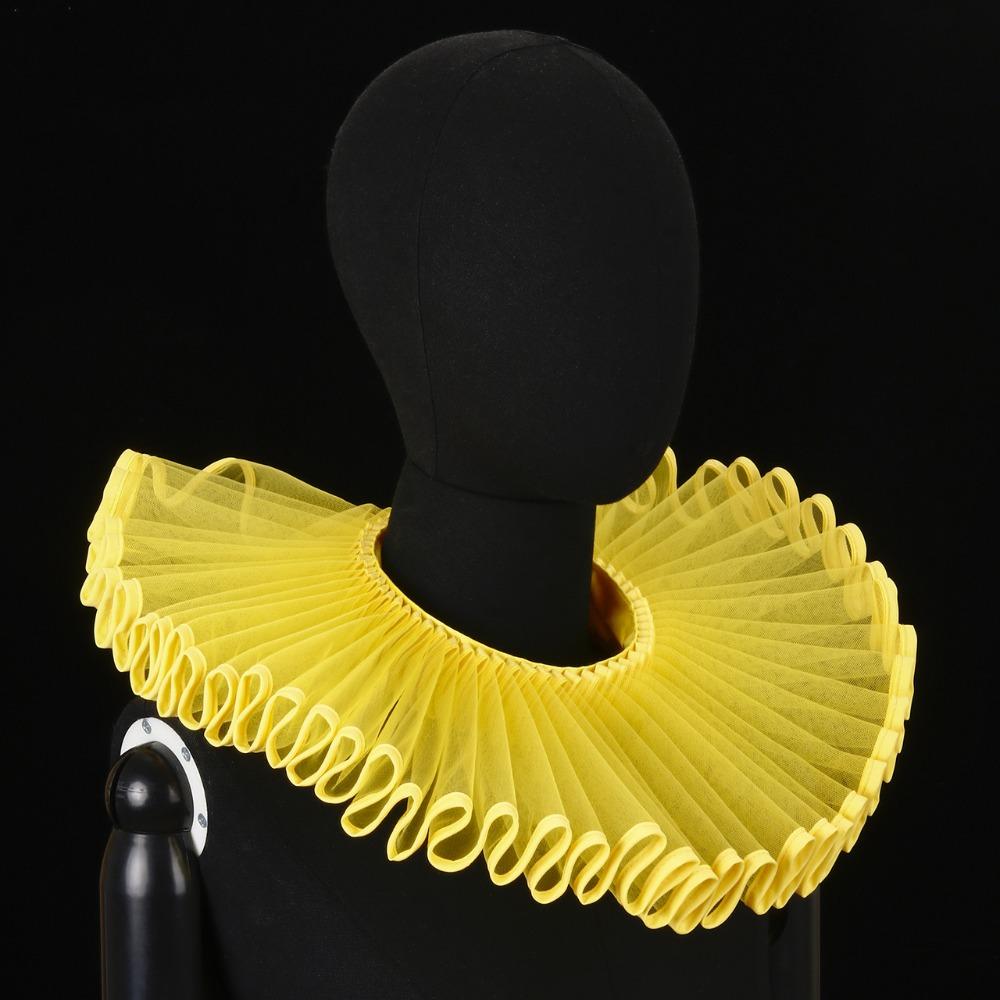 Detachable Shakespeare Neck Ruffled Collar Retro Court Aristocrat Ruff Collar  Collar Accessory