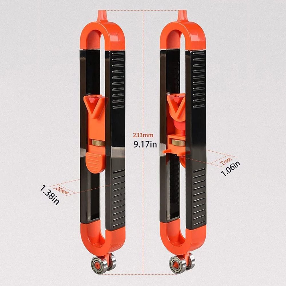 Profile Duplicator Contour Gauge Precise Woodworking Measuring Gauge  Carpet Cutting