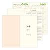 Midori Pocket Diary Notebook 2025 Slim Monthly Bird Pattern 22300006 (Starting from January 2025)