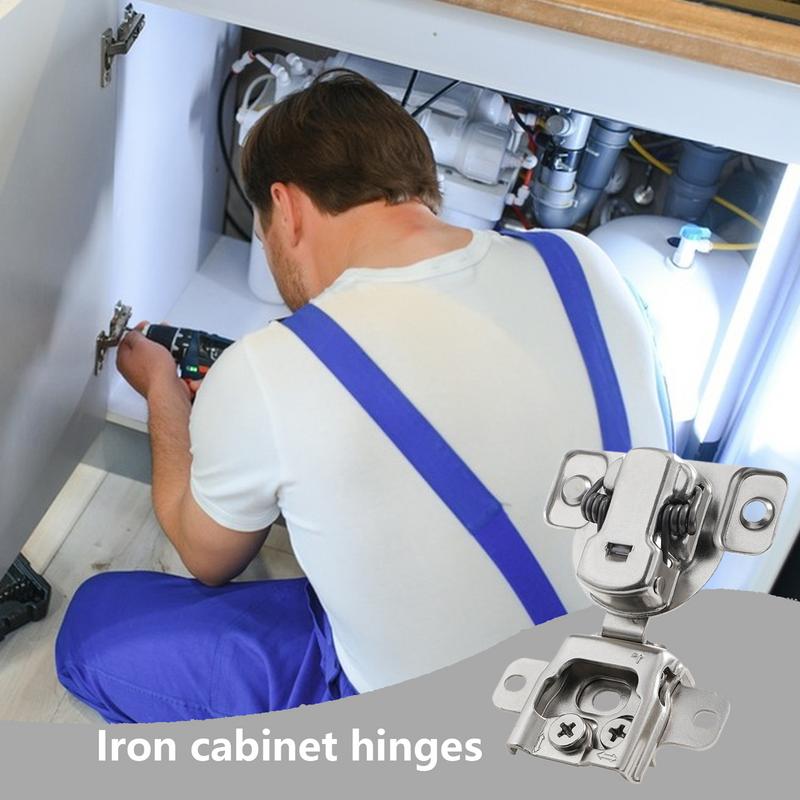 Kitchen Cabinet Hinges Multipurpose Cabinet Door Hinges Iron Cabinet Hinges Furniture Door Hinges For Bathroom Bedroom Furniture