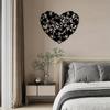 Heart of Hearts Metal Wall Art - Perfect Home Decor Gift for Living Room, Bedroom, and Dining Room