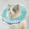 Double Layer Cat Elizabeth Collars with Buckle Protective EVA Neck Protective Circle Comfortable Easy to Wear Dog Neck Cone