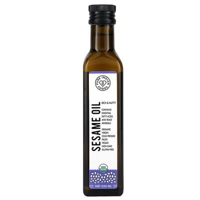 Pure Indian Foods Cold Pressed Virgin Sesame Oil 250ml