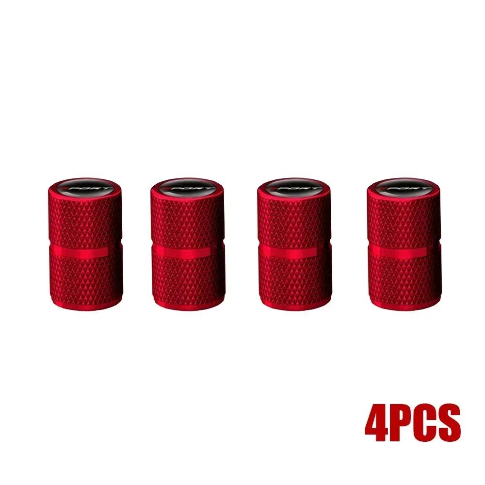 4pcs Auto Tire Wheel Stem Air Valve Stems Caps Car Motorcycle Tire Valve Dust Protection Aluminum Caps Universal Car Accessories
