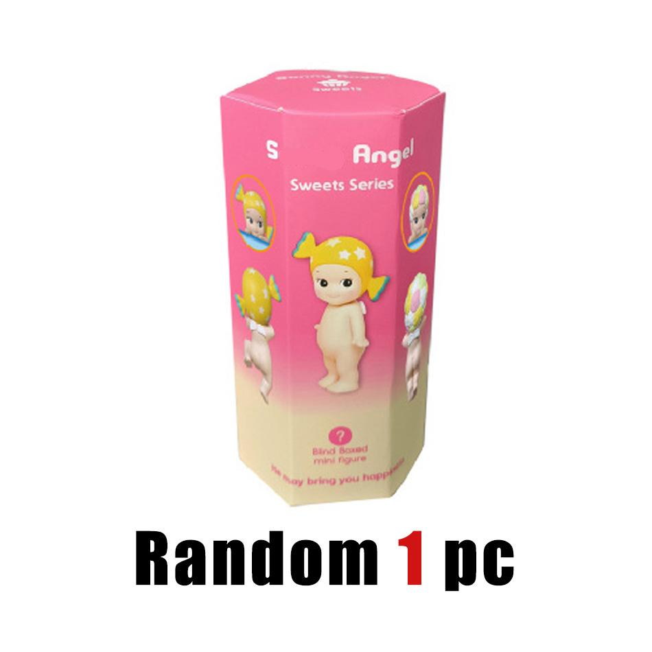 Hot Cartoon Angel Blind Box candy Doll Figuren Unboxing Fun Car Interior Decoration Ornament Birthday Christmas Doll Gift