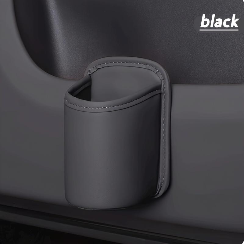 1PC PU leather car cup holder storage box multi-compartment design is suitable for most models