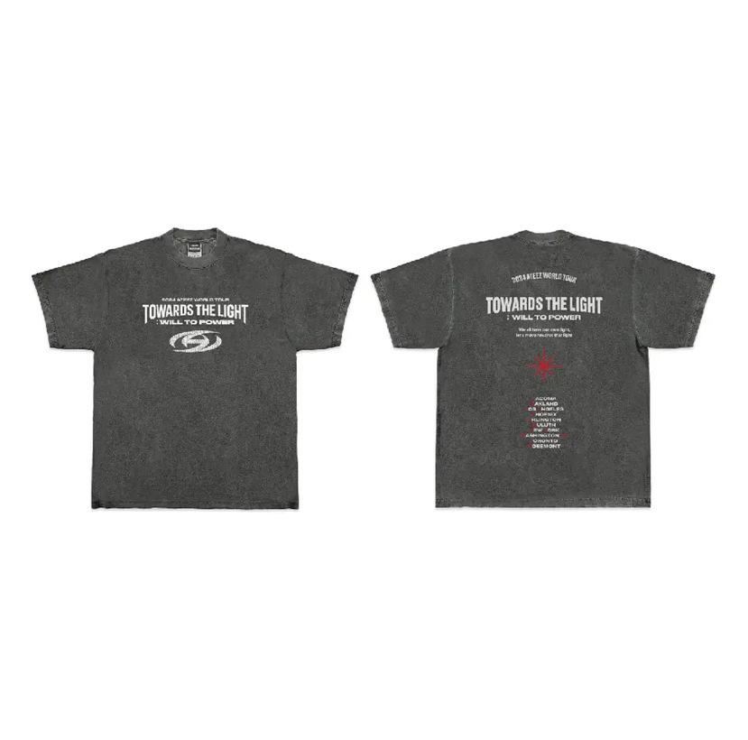 American street style Black head print short-sleeve T-shirt for men and women, loose street hip-hop rapper top