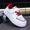 Children's Sports Shoes Boys' Fashion Little White Shoes 2025 Summer New Breathable Mesh Board Shoes Girls' Casual Shoes Trend