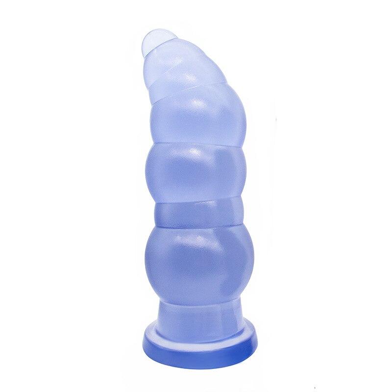 Big Fisting Anal Plug Masturbation Device Anal Dilator Adult Sex Toys   Dildo Femdom BDSM PVC Pegging