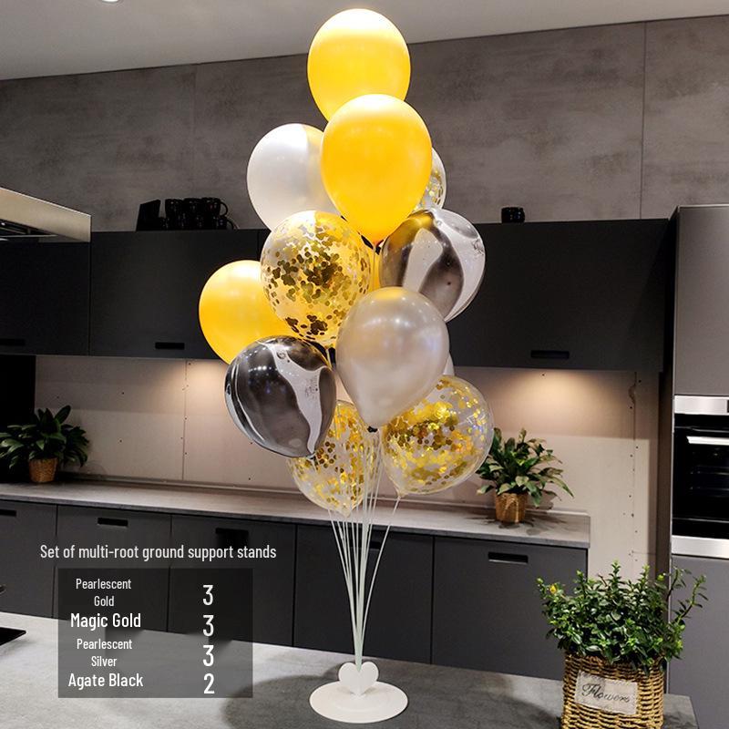 Floating Balloon Stand for Weddings and Birthdays: Room Decoration and Party Pillar.