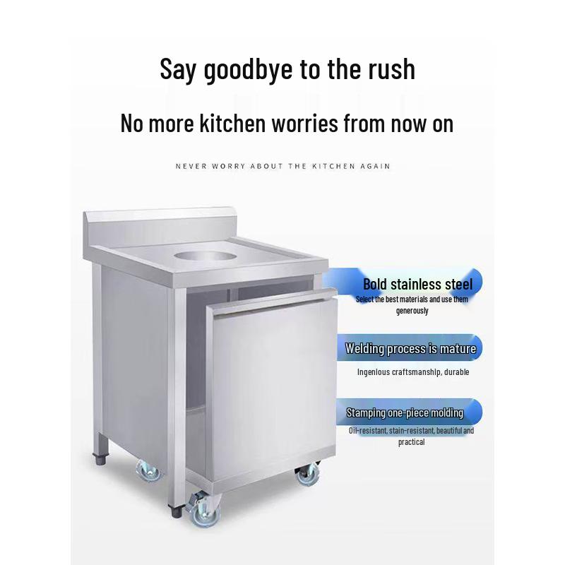 Commercial Stainless Steel Waste Collection Cart