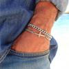 2026 Neues Edelstahl Kreuz Cubaner Kette Armband Set für Männer Hip Hop Punk Schlangen Kette Armbänder Mode Unisex Schmuck Geschenke