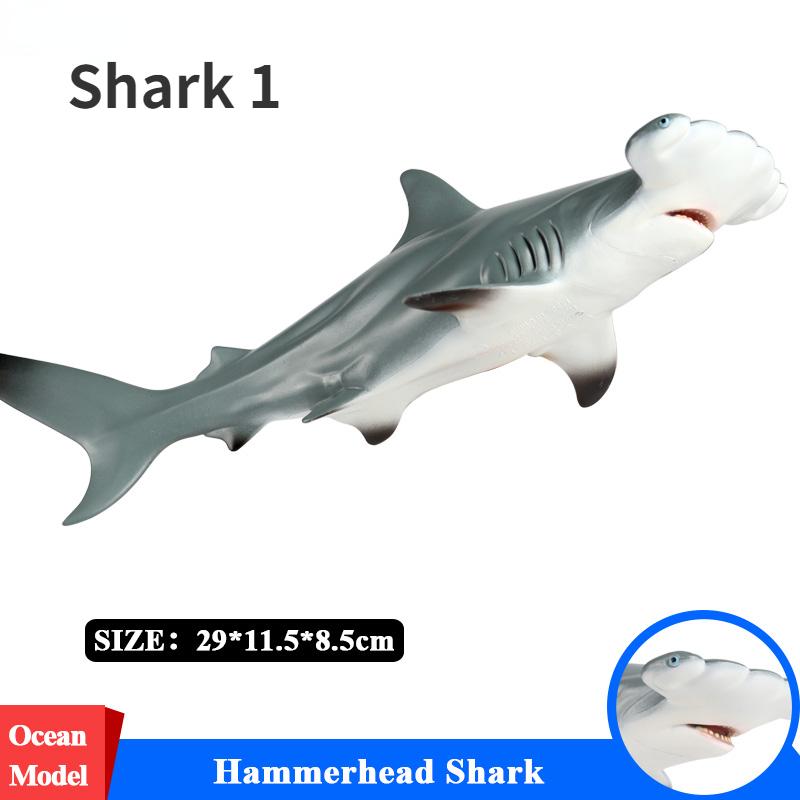 

Savage Marine Sea Life Megalodon Фигурка Классические океанские животные Большая акула Модель рыбы Коллекция ПВХ Игрушка для детей Подарок shark 1