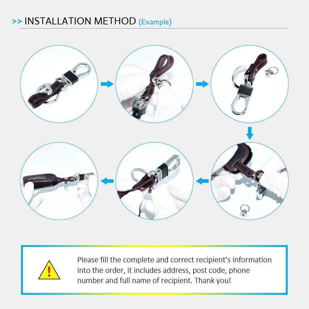 Leather Car Key Cover Bag for Renault Captur Megane Clio Dacia Duster Sandero Stepway Remote Fob Shell Case