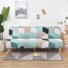 Armless Sofa Cover, Fully Enclosed Integrated Sofa Cover, Foldable Sofa Bed Cover, Fabric, Double and Triple Bed, Dust-proof