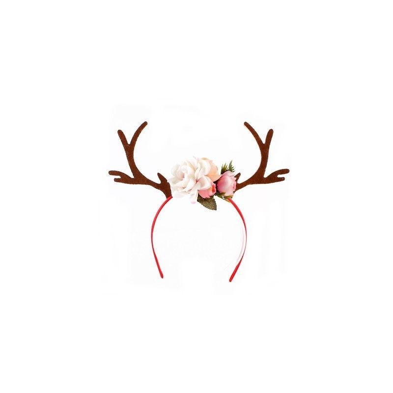 Bellissimo Copricapo con Corna di Renna per Donne Ragazze Perfetto per le Feste di Natale
