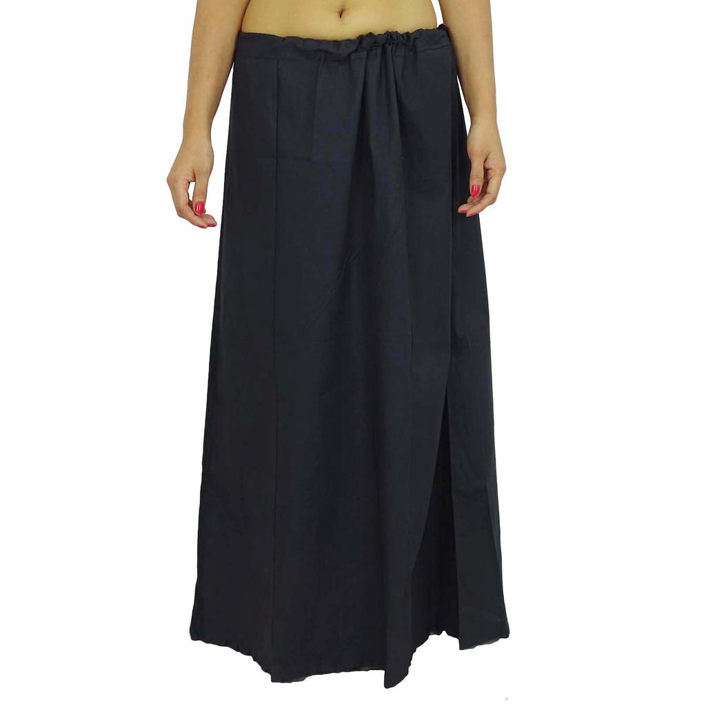Saree Petticoat Underskirt Cotton Bollywood Indian Lining For Sari