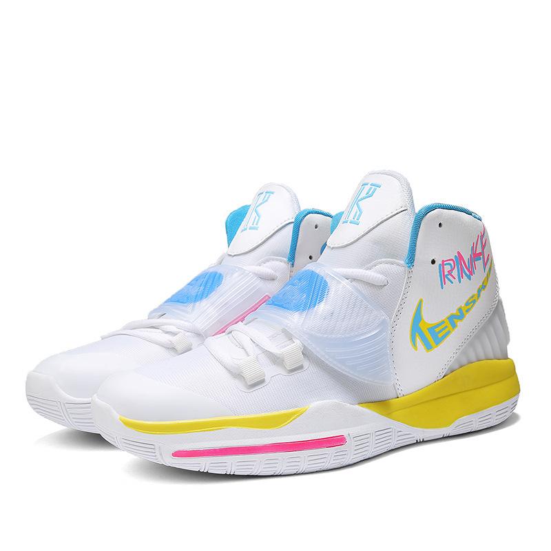 2021 spring new youth medium and high-top basketball shoes mandarin duck tide shoes fashion trend couple sports shoes men's shoes