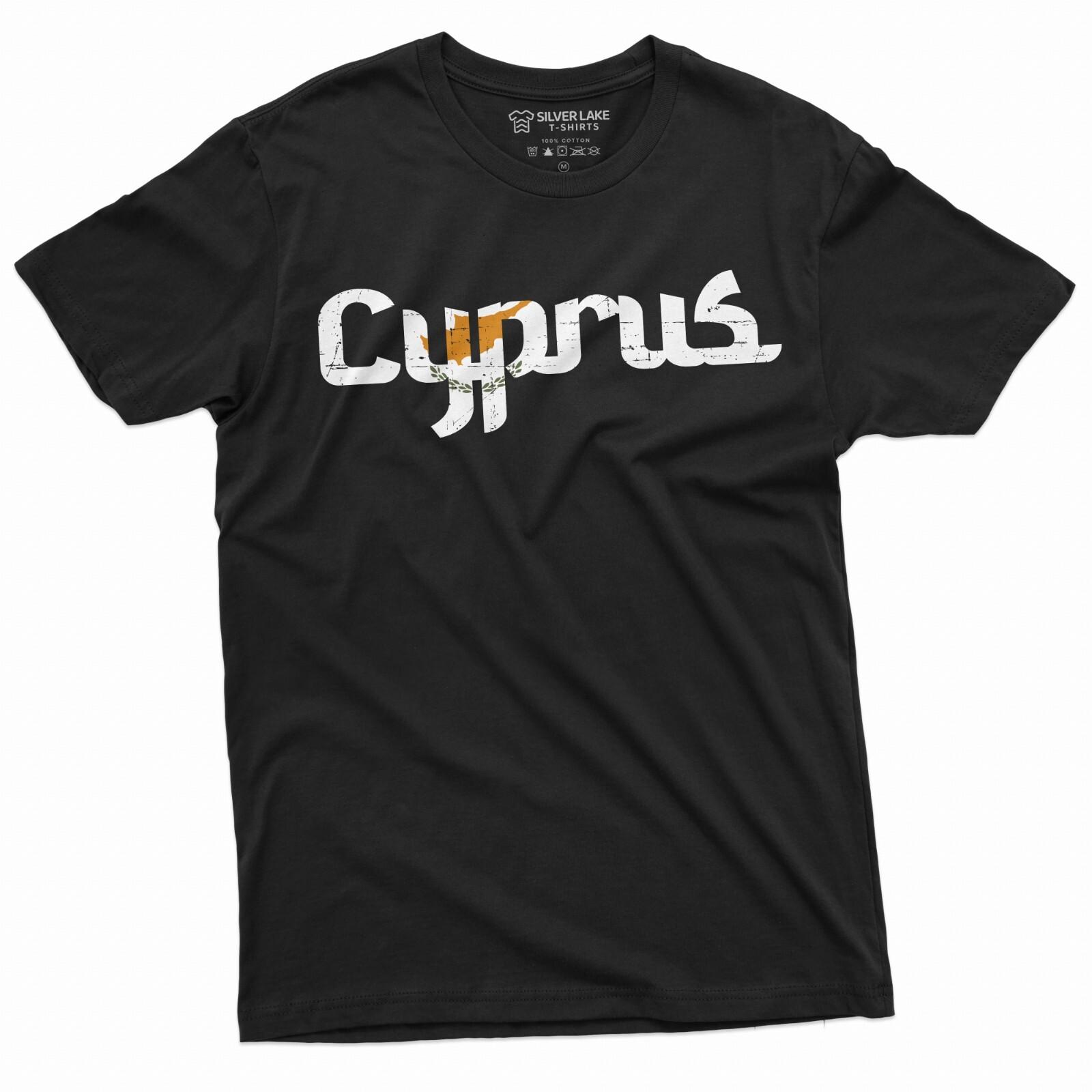 Men s Cyprus Shirt Cyprus National Flag Shirt Cyprus Patriotic Shirt S