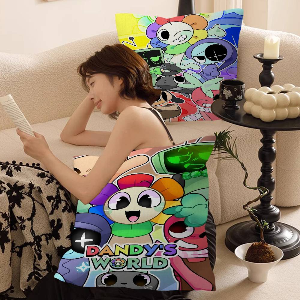 Cartoon D-Dandys Worlds pillow cover sofa cushion cover home room decoration children gift