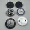 CSA1 3D Mercedes-Benz Star Hood Emblem 57mm with 2 Pins Front Bonnet Badge for GLA CLA CLS A45 C63 Car Accessory