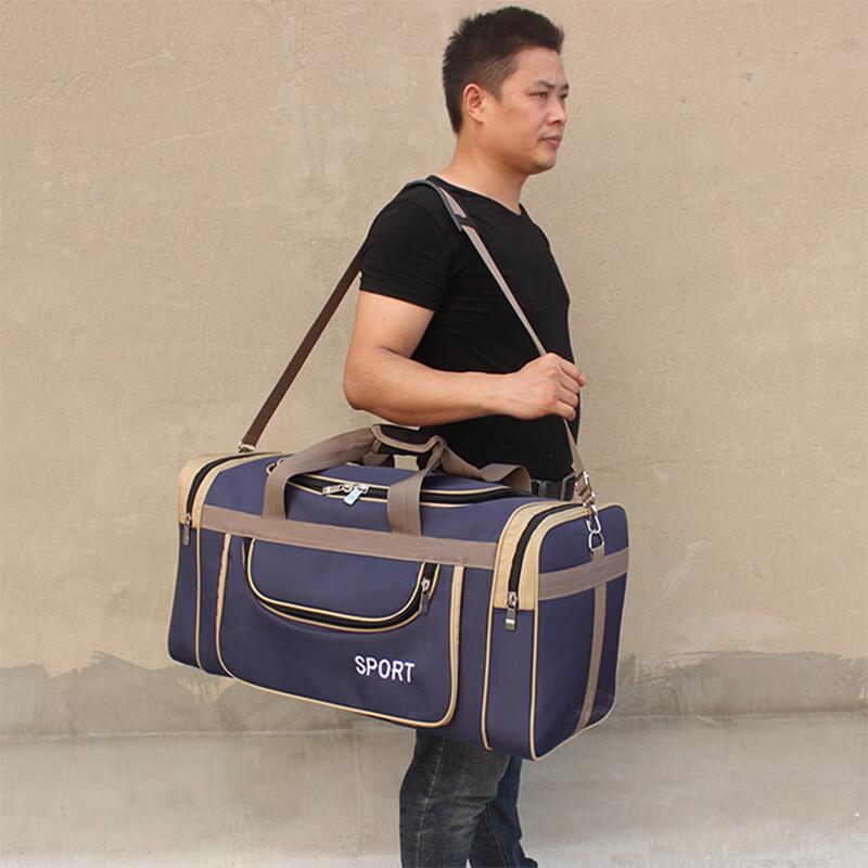 Men's Durable Waterproof Oxford Travel Tote Bag