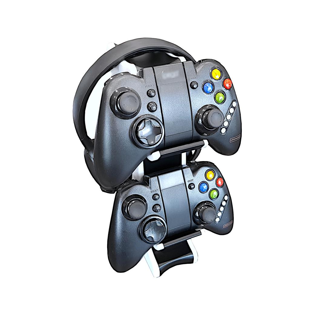 PS V1 Controller Stand Headset Black and White