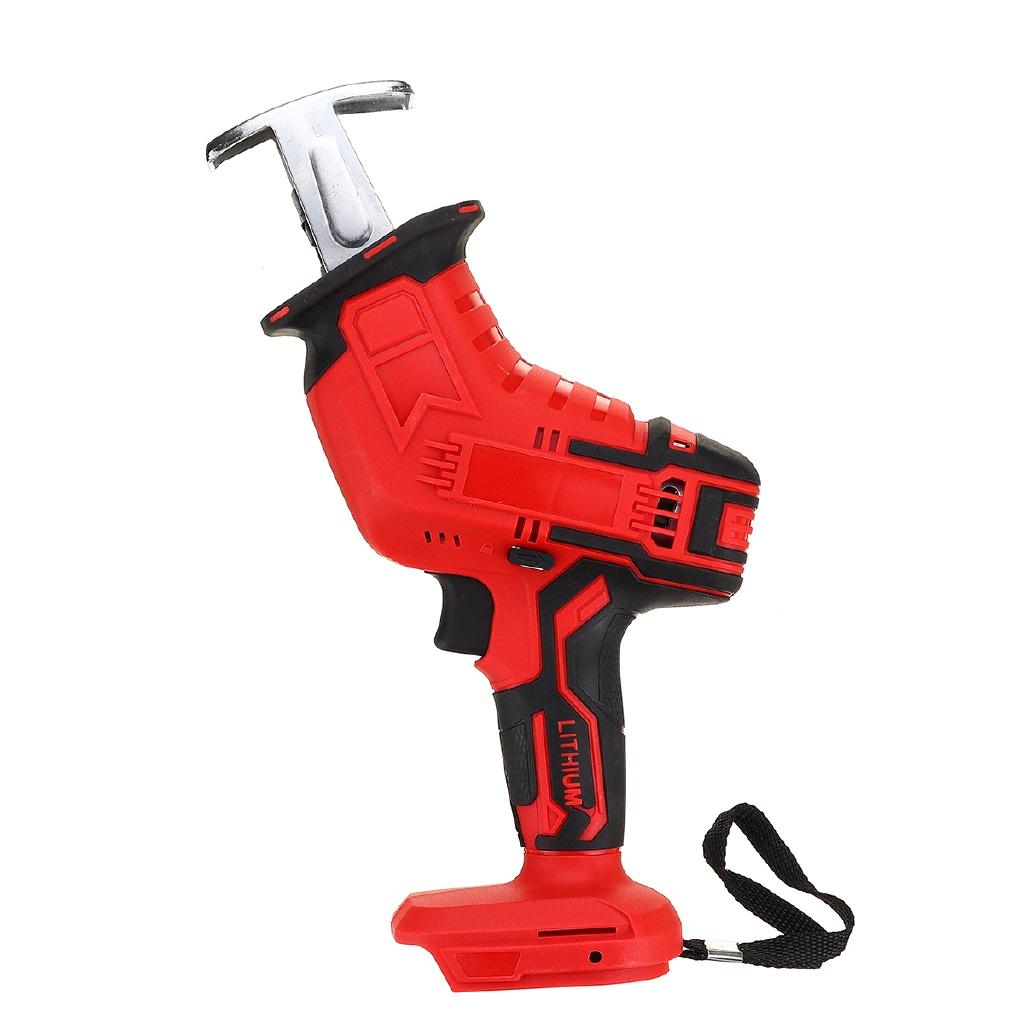 18V Mini Cordless Reciprocating Saw Body Replacement Wood Cutting Tool Adjustable Speed Electric Saw Body