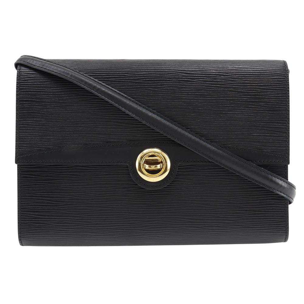 

LOUIS VUITTON Pochette Arche Shoulder Bag M52572 2-way clutch Noir Epi Leather Women Used