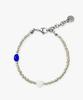 Runds Point Gemstone Bracelet (Silver)
