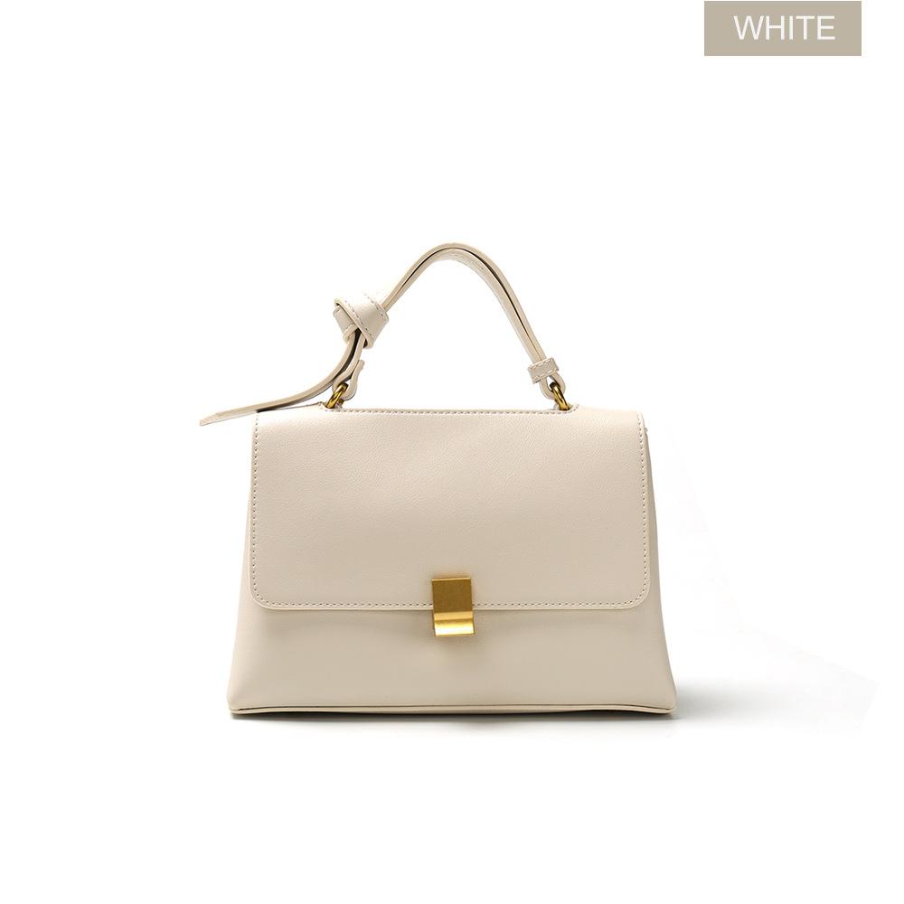 Casual Totes Women Simple Solid Color Portable Messenger Bag Double Compartment Single Shoulder Ladies Bags