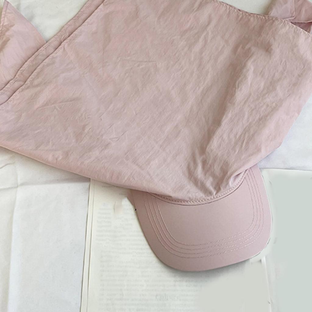 Unisex Solid Color Baseball Cap Adjust Headscarf Sunproof Hat for Spring Summer Adult Outdoor Adjustable Cycling Hat