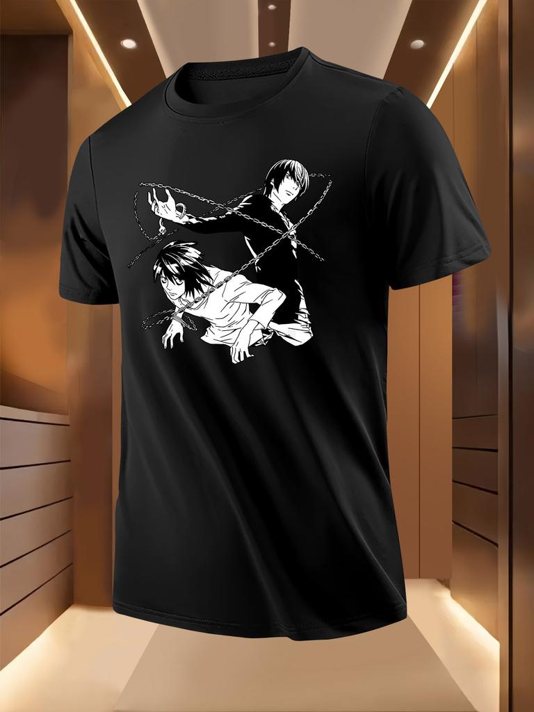 Anime Graphic Tshirt Graphic Tshirt - Short Sleeve Crew Neck