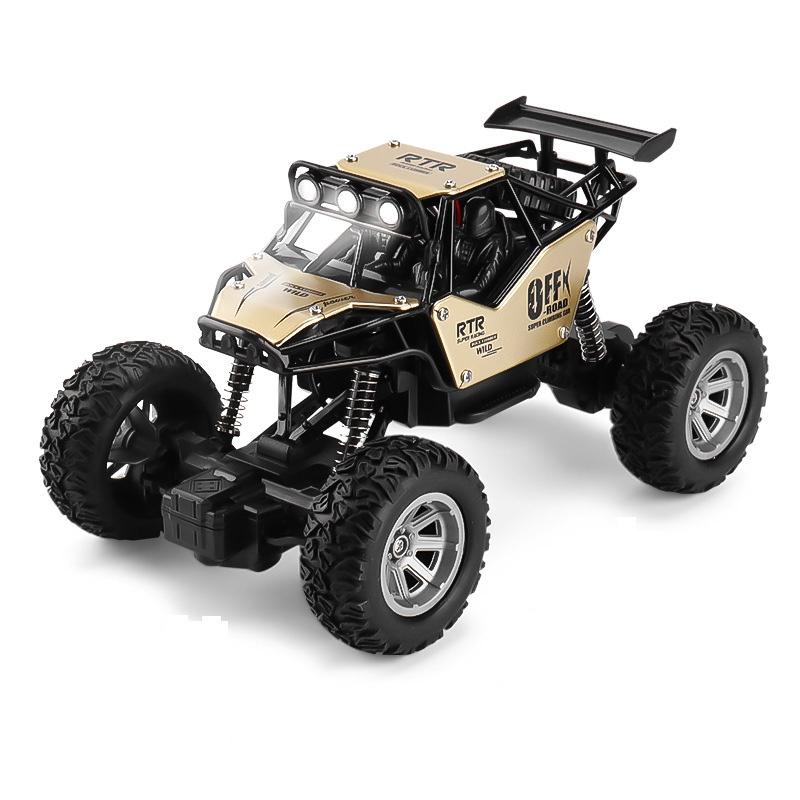 Climb With Style Alloy Off-road Rc Climbing Car With Lights For Kids
