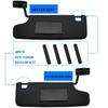 4Pcs Sun Visor Repair Tube Kit For Jeep For Wrangler For JK 2007-2017 Sun Visor Repair Tubes Kit Side Sunvisor Installations