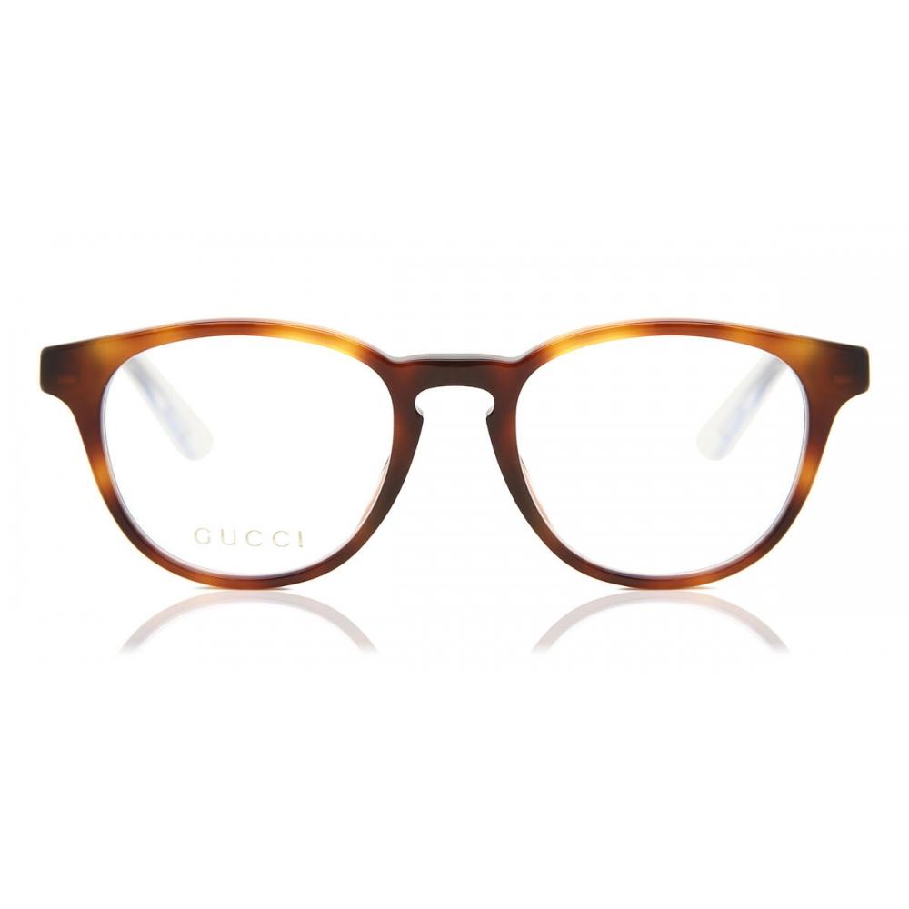

Gucci Gg0491o 003 Men Eyeglasses Havana/49