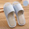 Four Seasons Cotton Linen Indoor Slippers - Thick-Soled, Unisex and Comfortable for Spring, Summer, and Autumn.