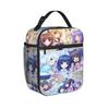 Kawaii Nekopara Anime Catgirls Insulated Lunch Bag Thermal Bag Meal Container  Portable Tote Lunch Box Men Women College  Travel